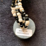 Beaded Belt‎ Black/White Photo 4