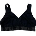 Savage X Fenty Women's Size L Forever Savage Bralette CG2 Black Unlined Pullover Photo 1