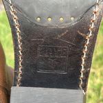 Frye  Carmen Short Back Lace Brown Leather Ankle Boots Size 6.5 Photo 6