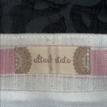 Altar'd State Altar’d State women’s size large striped pink blue lined skirt zips up side NWT Photo 6