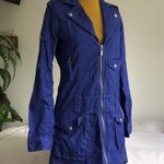 Reiz Denim Dress Trench coat Blue Photo 0