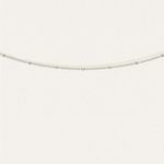 Italian SS 925 Tiny Bead Chain Photo 5