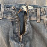 We The Free  Flare Leg Blue Denim stretchy low rise Jeans size 26 EUC Photo 6
