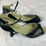 Capezio  Black Women's Heels with Mesh Detail Photo 3