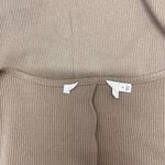 Revolve  astr the label taupe tan long sleeve ribbed‎ mini dress size small Photo 4