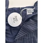 Princess Polly NWT  Joni Navy Stripped Mini Dress Size 4 Small Photo 2