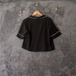 Jason Wu  Womens Pajama Top Short Sleeve Size Small Photo 4