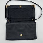 Michael Kors Beverly Black Leather Oversized Clutch Photo 4