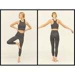 Girlfriend Collective đź’•GIRLFRIENDđź’• Compressive High-Rise 7/8 Legging Moon Charcoal Gray L NWT Photo 2