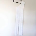 Nookie  Treasure‎ White Sequin One Shoulder Cocktail Jumpsuit Medium Photo 5