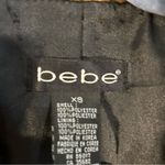 Bebe  Leopard Print Fully Lined Coat W/Matching belt /Pockets Sz XS -EUC Photo 2