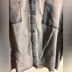 Lovestitch Gray Textured Button-Up Shirt oversized loose fit
Grey denim look tencel top Photo 6