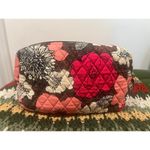 Vera Bradley  Quilted Large Makeup Cosmetics Toiletries Bag Pink Photo 1