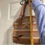 Unbranded pink neutrals western southwestern handbag purse, zip top Photo 5