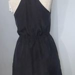 Madewell Silk Drawstring Daybreak Dress - Black - 0 Photo 6