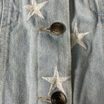 Sans Souci  Star‎ embroidered Denim Jacket Size L Photo 9