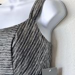 NWT THEIA 2 Metallic Striped Sheath Sleeveless Dress Photo 14