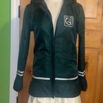 Chiaki Nanami Cosplay Anime Costume Jacket & Skirt EUC S w/ Pink Wig & Hair Clip Green Photo 2