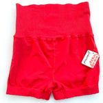 NWT Free People Movement Womens Shorts Tomato Red Good Karma Size XS Small Photo 3