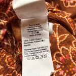 J.Crew  Tiered Pull-On Maxi Skirt | Organic Cotton Vintage Floral Print Medium Photo 6