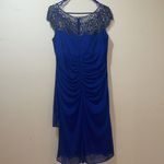 XScape Womens  Beaded Sequined Sexy Formal Dress Photo 4