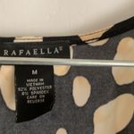 Rafaella Black and white polka dot faux wrap dress Medium Photo 4