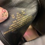 DKNY | Leather Black Bootie Heel Toe Peek 8 Photo 6