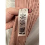 ASOS  Pleated Pink Dusty Rose‎ V Neck Sleeveless Double Slit Maxi Dress Size 0 Photo 7