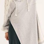 Free People  over the rainbow knit oversized long hoodie pullover Photo 0