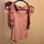 Ulla Johnson  Bailey tank ribbed bow strap tank top small Photo 6