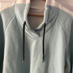 Marc Cain Sport Color block Pullover Women’s Mock Neck Fleece Sweater N6/US 14 Blue Photo 8