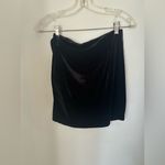 Abercrombie & Fitch Abercrombie black velvet mini skirt with ruffle detail size XS Photo 8