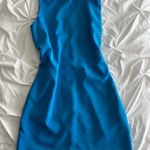 Naven  Vibrant Blue Backless Dress Photo 0