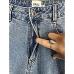 Princess Polly  Light Wash Mom Distressed High Waisted Denim Blue Jeans Size 4 Photo 7