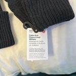 Lululemon  Black Knit Beanie and Mittens Set Photo 1