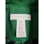 Charter Club  Clover Green Lightweight Pea Coat Jacket Long Trench Medium Photo 1