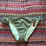 Victoria's Secret VCTORIA'S SECRET Olive Green Bikini Bottom NWT Size Large Photo 0