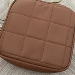 JULES KAE Women’s Tan Quilted Square Skyla Crossbody Bag Tan Photo 1
