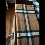 Tan, black, red and white plaid scarf NWT by Fadivo Tan Photo 3