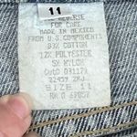 Paris Blues Paris Blue High Rise Crop Jeans Size 11 Raw Hem RN 69057 Photo 11