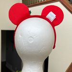 Disney Mickey Mouse Christmas Ears Headband GUC Photo 2