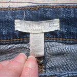 Eileen Fisher Blue Jeans Womens 12P Petite Whiskers Straight Leg Mom Y2K USA Photo 6