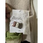 Grannycore‎ Shabby Chic Sweater Vest M Knit button Up Unique Patten Ann Trinity Size M Photo 1