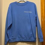 Summer Fridays Blue Pullover Size Medium Sweatshirt Photo 0
