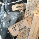 Timeless London Black & White Polka Dot Bow Front Dress Rockabilly 8/M Photo 4