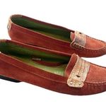 Fieramosca & Co Suede Leather Loafers Slip On Brown Vintage Women’s Size 7.5 Photo 0