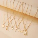 Elegant Rose Necklace Set with Ins Lock Photo 0