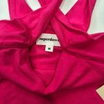 superdown Gene Cross Front Bodysuit in Pink Photo 6
