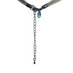 Lia Sophia Harvest Moon Necklace Multi Cord Mother of Pearl Seed Bead Adj 17" Photo 3