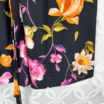Ted Baker  Dayna‎ Rhubarb Floral Buttoned Tropical Romper Black Size 4 NWT Photo 6